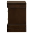 thumbnail image 5 of Louis Philippe 2-drawer Nightstand Cappuccino, 5 of 11