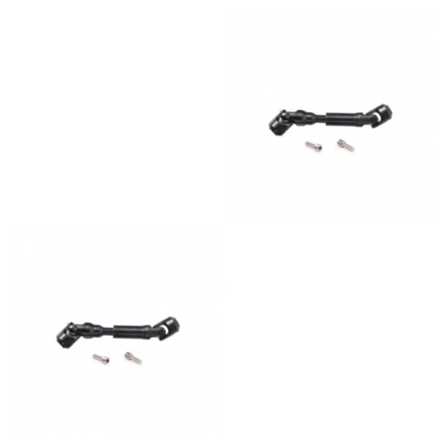 Bewildely Eje de transmisión de coche RC, ejes de transmisión de vehículos de Control remoto, accesorios de reparación de juguetes 75-103 mm 2Conjunto