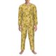 thumbnail image 3 of Balery Flower Pijama para Hombre de Dos Piezas con Manga Larga, Conjunto de Dormir y Descanso Suave con Bolsillos-Small, 3 of 7