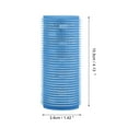 thumbnail image 4 of Unique Bargains 2 Pcs Cylindrical Heat-conducting Hair Rollers Blue, 4 of 6