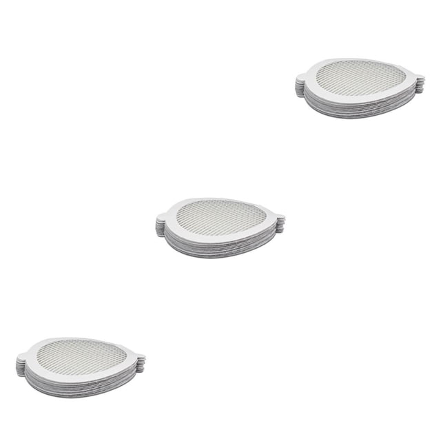 Cateissary 30 piezas de pegatinas de malla de drenaje, recogedor de pelo de ducha, filtro antibloqueo autoadhesivo, cocina, hogar, 110mm de Type1 NO1
