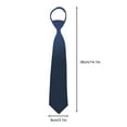 thumbnail image 6 of Callipe Women Neck Tie Zipper Closure Adjustable Easy Wear Necktie Business Wedding Party Formal Necktie Garment Accessories, 6 of 8