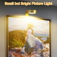 thumbnail image 3 of PANGTON VILLA Wireless LED Picture Light with Remote, Dimmable Timer, 3 Modes, Battery Operated Art Display Light, 3 of 10