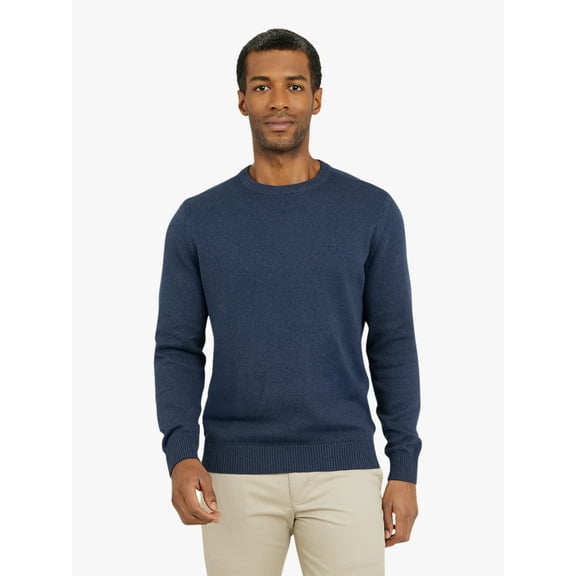 Chaps Men's & Big Men's Long Sleeve Crewneck Sweater, Sizes S-3XL