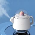 thumbnail image 4 of Divertida humidificador de aire difusor de aceite esencial humidificador de la habitación del bebé vaporizador de niebla fresca Dinosaurio blanco BLESIY difusor de aceite esencial, 4 of 7