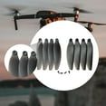 thumbnail image 6 of Kuntesetty 8 Pieces Drone Replacement Propellers Spare Parts Easy Installation Portable Drone Accessories 2.28inch for A13 L108 RG101 M8 translucent, 6 of 8