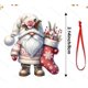 thumbnail image 1 of Fiudx Colgante de Árbol de Navidad, Juego de Decoración Acrílica para Coche, Duradero y Ligero, con Ambiente Festivo, Fácil de Colgar En El Espejo Retrovisor, Gran Regalo para Los Amantes de La Navid, 1 of 1