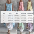thumbnail image 3 of Guluxicc 2 Piece Womens Outfit Sets Crew Neck Asymmetric Hem Tank Top Elastic Cuff Harem Pants Outfits for Casual, 3 of 5