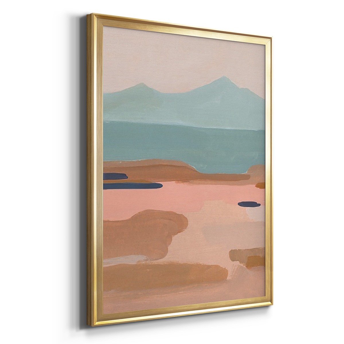Desert Sunrise II Premium Framed Print, in Gold, Black, or Silver - Ready to Hang