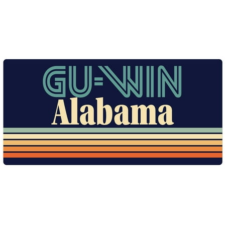

Gu-Win Alabama 5 x 2.5-Inch Fridge Magnet Retro Design