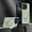 Green, variant on Allytechgroup Case for iPhone 16 Pro Max with Ring Holder, Slim Hard PC Soft TPU PU Leather Phone Bumper with Kickstand Support Wireless Charging Shockproof Back Cover for iPhone 16 Pro Max, Black
