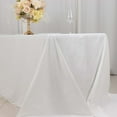 thumbnail image 6 of Efavormart 90x156" Rectangle Tablelinens Commercial grade 100% Cotton Tablecloth For Wedding Party Home Decor - White, 6 of 11