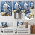 thumbnail image 4 of Designart "Seagull on the Shore IV" Seagull Metal Wall Decor, 4 of 5