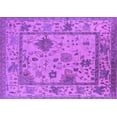 thumbnail image 1 of Ahgly Company Indoor Rectangle Oriental Purple Industrial Area Rugs, 5' x 8', 1 of 4