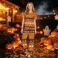 thumbnail image 4 of 2026 Matching Family Halloween Pajamas Set, Fall Sleepwear, Ghost & Pumpkin Printed Holiday Sleepwear, Soft Loungewear PJs Outfit, 4 of 5