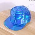 thumbnail image 4 of CoCopeaunt New Laser Skin Reflective Cap, Fashion Trend Gradually Changing Color Colorful Leather Baseball Cap, 4 of 6