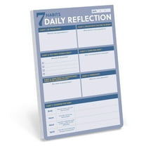 7 Habits 7 Habits Daily Reflection Notepad: Prioritize and Execute Each Day with Purpose, (Hardcover)