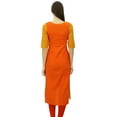 thumbnail image 4 of Phagun Womens Indian Cotton Designer Tunic Top Asymmetrical Hem Kurti Casual Wear Kurta, 4 of 7