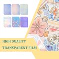 thumbnail image 4 of Xingzhi 36pcs Plastic Highly Transparent Holographic Overlay Stickers Thin And Lightweight Smooth Touch, 4 of 6