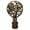 Antique Brass - Pack of 1, variant on Royal Designs, Inc. Decorative Tree Owl Lamp Finial, F-5090-PB-1, Polished Brass, Single