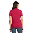 thumbnail image 2 of Port Authority Ladies Heavyweight Cotton Pique Polo, 2 of 2
