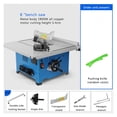 thumbnail image 3 of 8-Inch Household Miniature Woodworking Table Saw Electric Multi-Function Precision Dust-Proof Decoration Cutting Machine ,Long Lasting, 3 of 6