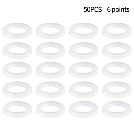 

50 Pack Shower Head Washers Rubber Washers Seals Hose Washer Seal