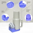 thumbnail image 3 of Billuyoard Estante de drenaje para botellas y vidrio, estante de almacenamiento para secado y secado de tazas con aislamiento, para secar y Cocina y Comedor, 3 of 6