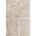 thumbnail image 3 of Pasargad Home Edgy 9' x 12' Hand-Tufted Silk and Wool Beige Rug, For Indoor Space and all Age of Group, 3 of 5