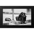 thumbnail image 2 of Kasim, Murat 18x12 Black Modern Framed Museum Art Print Titled - Two Friendly...!, 2 of 5