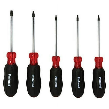 

Proferred T28002 TORX Screwdriver Set 5 Piece
