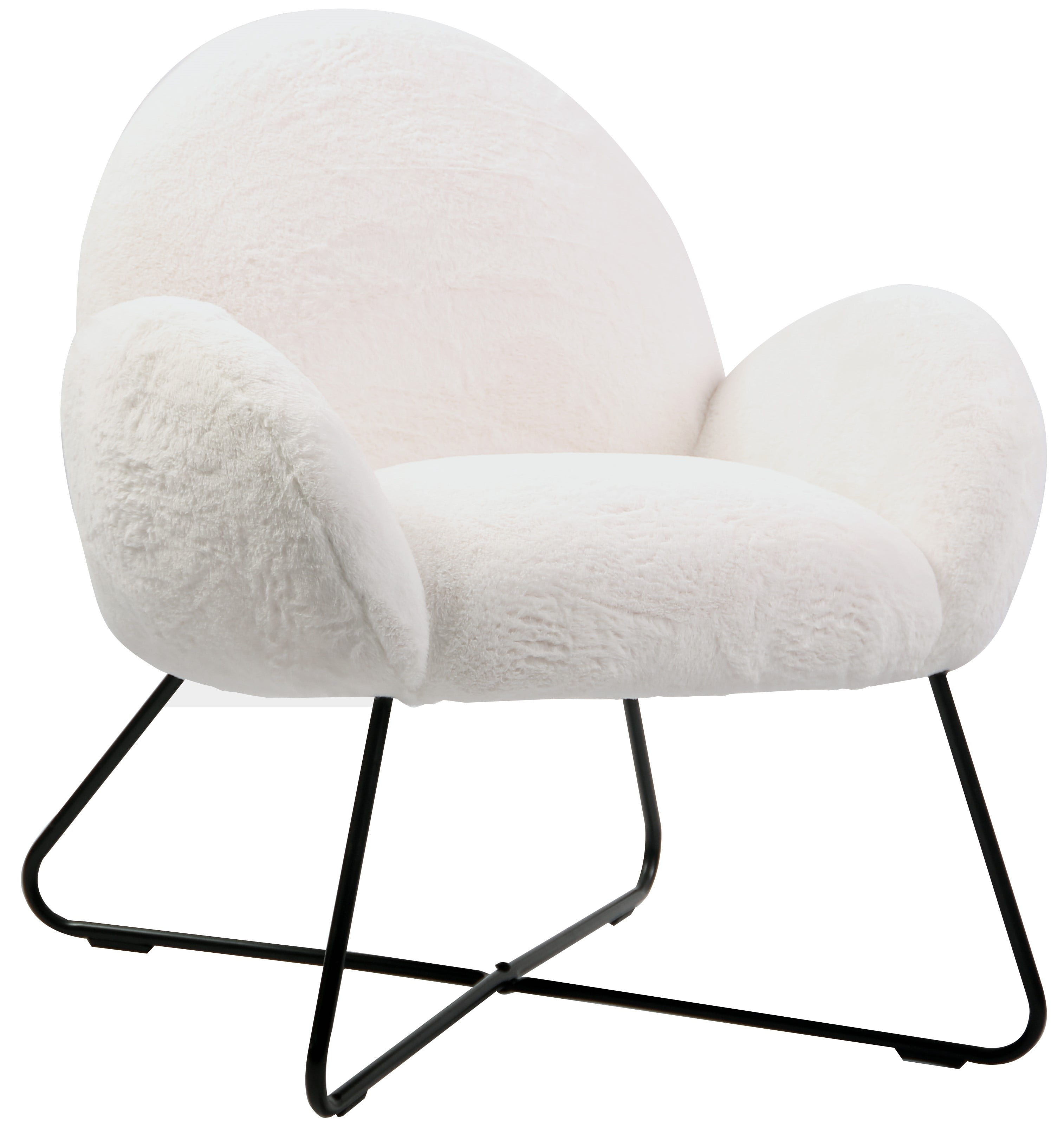 Brooklyn Accent Chair in White