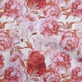 thumbnail image 1 of oneOone Polyester Spandex Red Fabric Floral Dress Material Fabric Print Fabric By The Yard 56 Inch Wide-BI, 1 of 6