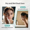 thumbnail image 4 of Toalla facial desechable TOP-TIP'S, 100% algodón puro, paquete de 2, 4 of 7
