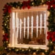 thumbnail image 5 of Adornos navideños, decoraciones navideñas, regalos de Navidad: 12 colgantes de hielo picado transparentes, carámbanos acrílicos transparentes, decoraciones navideñas de carámbanos, colgantes acrílicos, 5 of 9