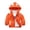 Orange, variante sur Esaierr Veste à Capuchon pour Tout-Petits Garçons Filles Printemps Automne Veste Chaude Veste Décontractée Poche Latérale Veste Mince Manteau pour Enfants 1-7 Ans