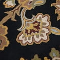 thumbnail image 5 of Rugsotic Carpets Hand Tufted Wool Eco-Friendly Area Rugs - 5'x8', Rectangle, Black, Modern Contemporary Design, High Pile Handmade Anti Skid Rugs for Living Room, Bed Room (K00151), 5 of 10