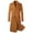 Gold, variant on Men's Autumn And Winter Long Woolen Coat Solid Color Coat Over Knee Length Windbreaker