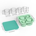 thumbnail image 7 of Three-in-one/Four-in-one/All-in-one Ice Grid Mold Food-grade Silicone Material Fast Freezing Ice Mold  Easy Demolding, 7 of 7