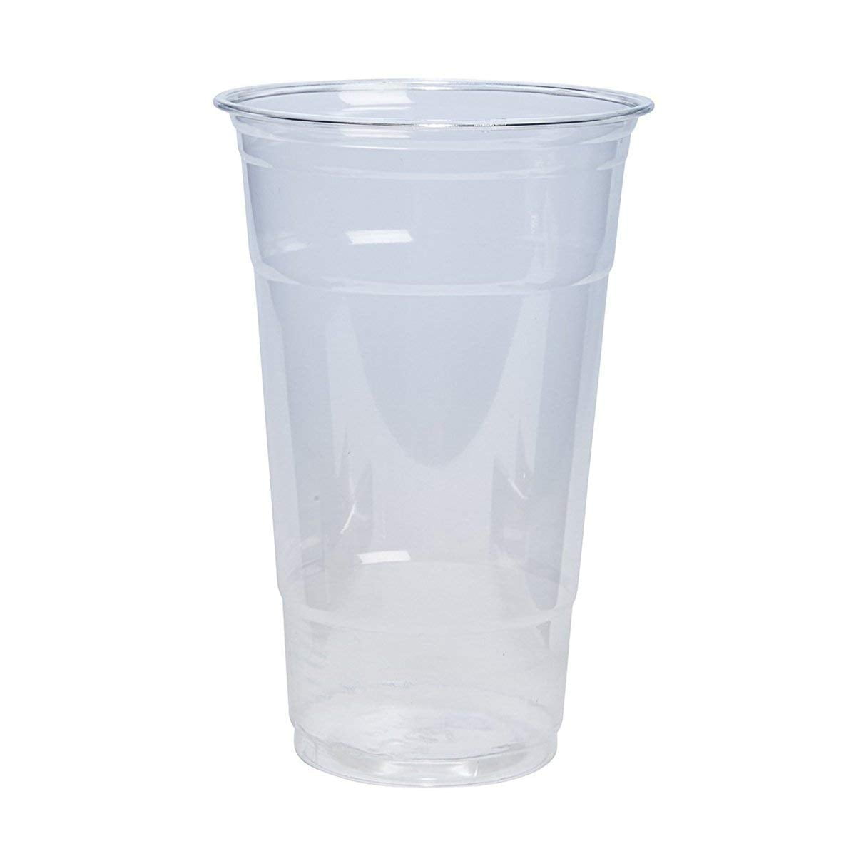 High Transparency Pet 16oz Cup Plastic Reusable Water Cups for