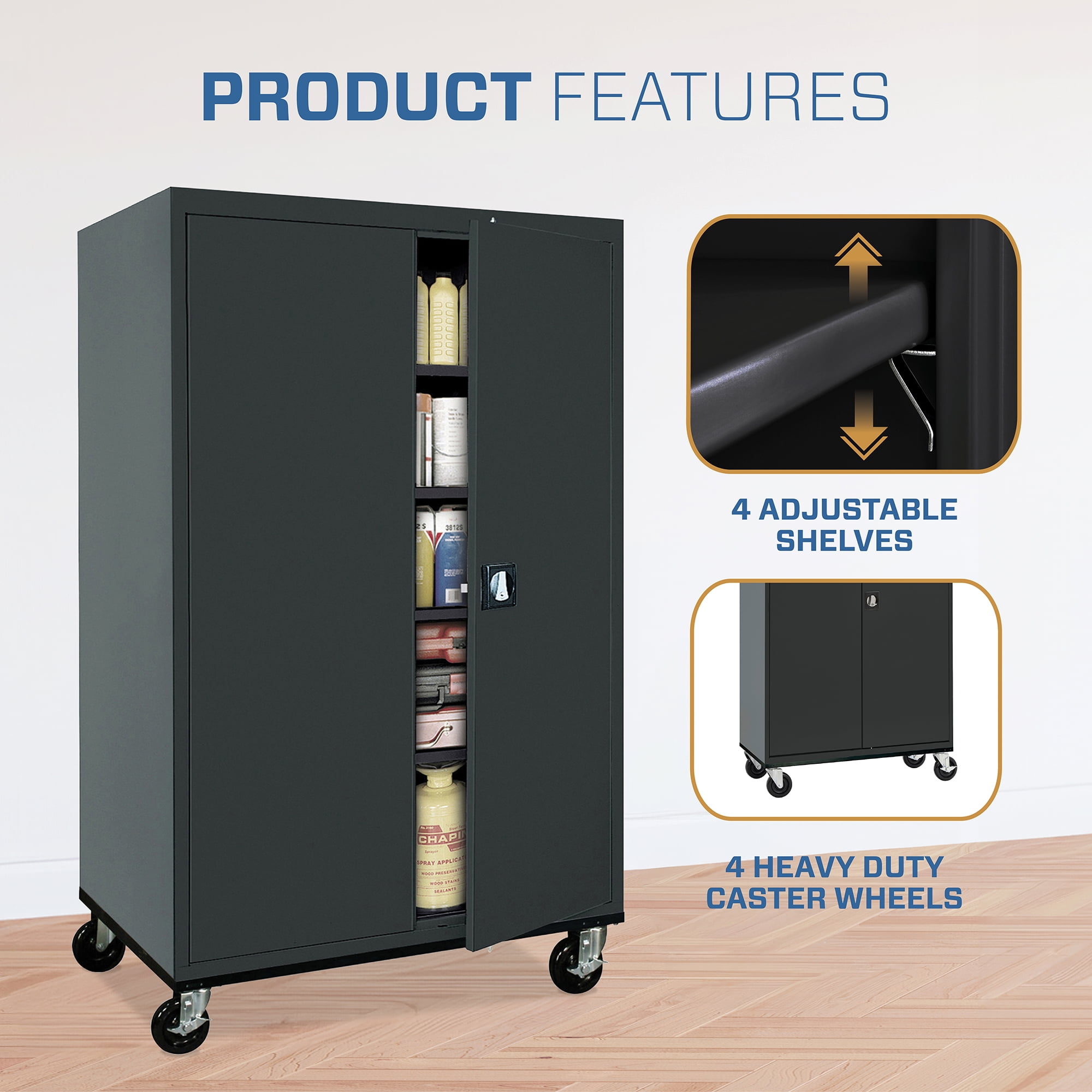 Free Shipping! Sandusky Lee Storage Cabinet,78