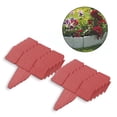 thumbnail image 1 of DPTALR Home Garden Border Edging Plastic Fence Stone Lawns Yard Flower Bed Outdoor, 1 of 9