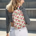 thumbnail image 5 of Rocae Strawberry1 for Canvas College Laptop Backpack for Men Women-Small, 5 of 5