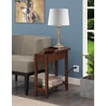 thumbnail image 3 of Pemberly Row Flip-Top End Table with Charging Station in Espresso Wood, 3 of 9