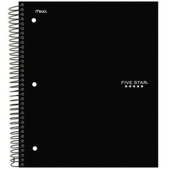 Five Star 220 sheet College Ruled 1 Subject Spiral Notebook - Assorted Colors