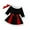 Black, variant on Odeerbi Girls Dresses Baby Girl Clothes Christmas Autumn Winter Long-Sleeve Stitching Children's Dress Headb Set Two-piece Set