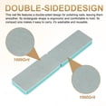 thumbnail image 3 of Uxcell 10 pack Buffer Block Nail File, 1000 Grit Double Side Sponge Nail Buffers for Professional Manicure Acrylic Nails, Natural Nails, Green, 3 of 6