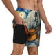 thumbnail image 2 of Fotbe Dog Guitar Starry Night Traje de Baño para Hombre – Shorts de Natación de Secado Rápido con Forro y Bolsillos-X-Large, 2 of 6