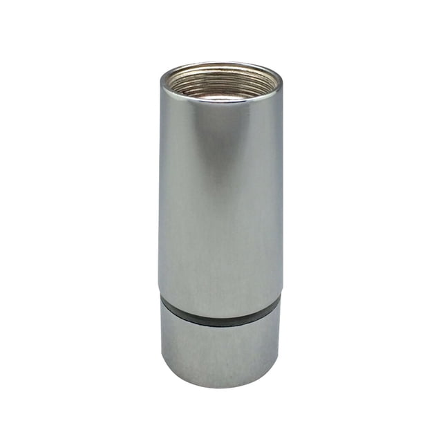 Grifo con luz indicadora de temperatura y sensor de temperatura para cocina y baño (plateado)