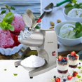 thumbnail image 2 of KOFOHON Electric Ice Shaver,Shaved Ice Machine Strong Powerful For Home&Commercial Use,Steel Ice Crusher With Dual Blades&Lips,Higher Ice Outlet for Plate,Bowl&Cup etc.,300W/2200rpm/100kgs/hrs., 2 of 8